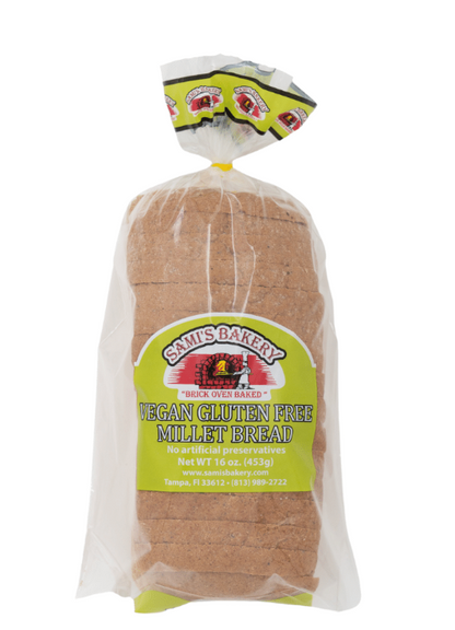 Vegan Gluten Free Millet Bread