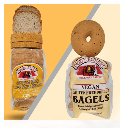 Millet & Flax Vegan/Gluten Free Bagels